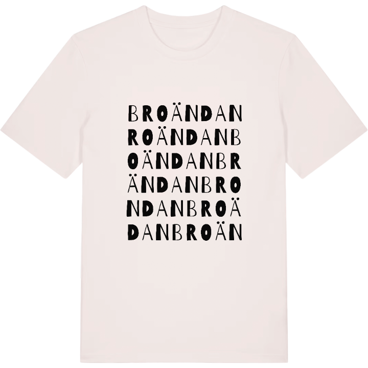 Broändan ordlek t-shirt – t-shirt från PinShirt