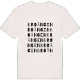 Broängen ordlek t-shirt