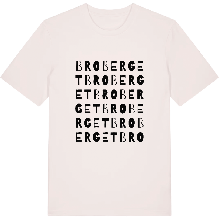 Broberget ordlek t-shirt – t-shirt från PinShirt