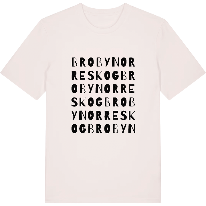 Broby Norreskog ordlek t-shirt – t-shirt från PinShirt