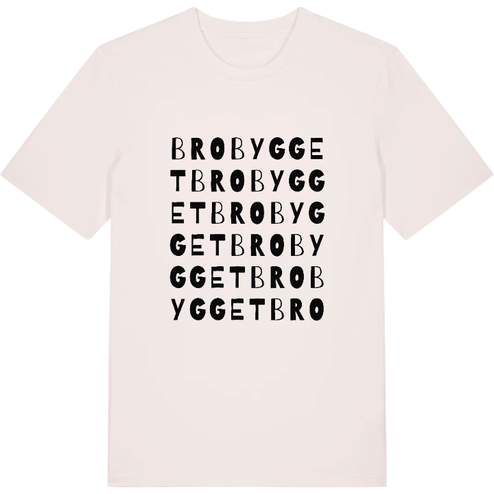 Brobygget ordlek t-shirt – t-shirt från PinShirt