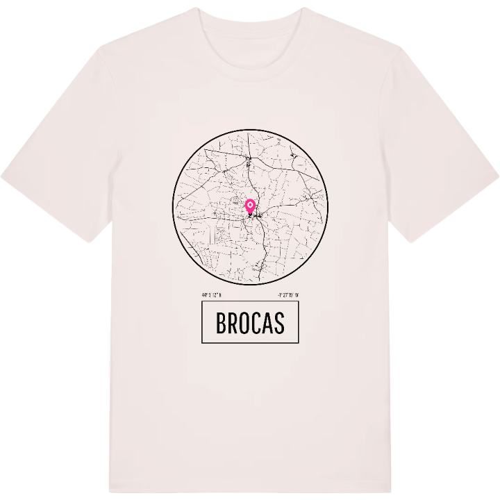 Brocas t-shirt – t-shirt från PinShirt
