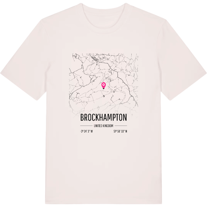 Brockhampton karta t-shirt – t-shirt från PinShirt