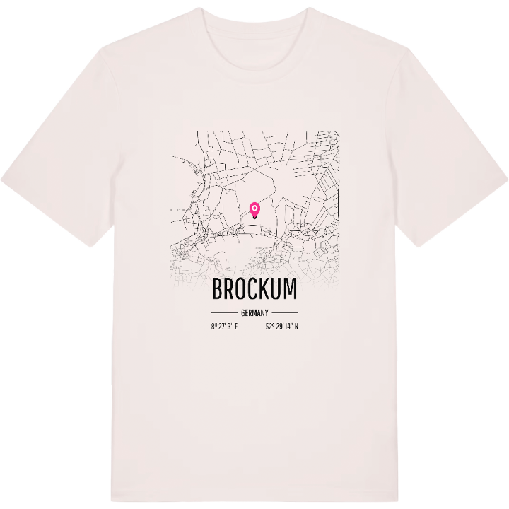 Brockum karta t-shirt – t-shirt från PinShirt