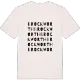 Brockworth ordlek t-shirt