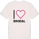 Jag älskar Brodal t-shirt stort tryck