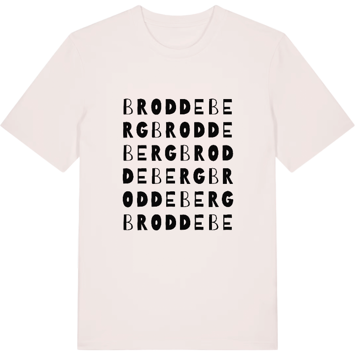 Broddeberg ordlek t-shirt – t-shirt från PinShirt