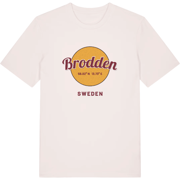 Brodden cirkel t-shirt – t-shirt från PinShirt
