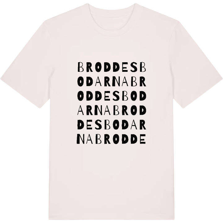 Broddesbodarna ordlek t-shirt – t-shirt från PinShirt