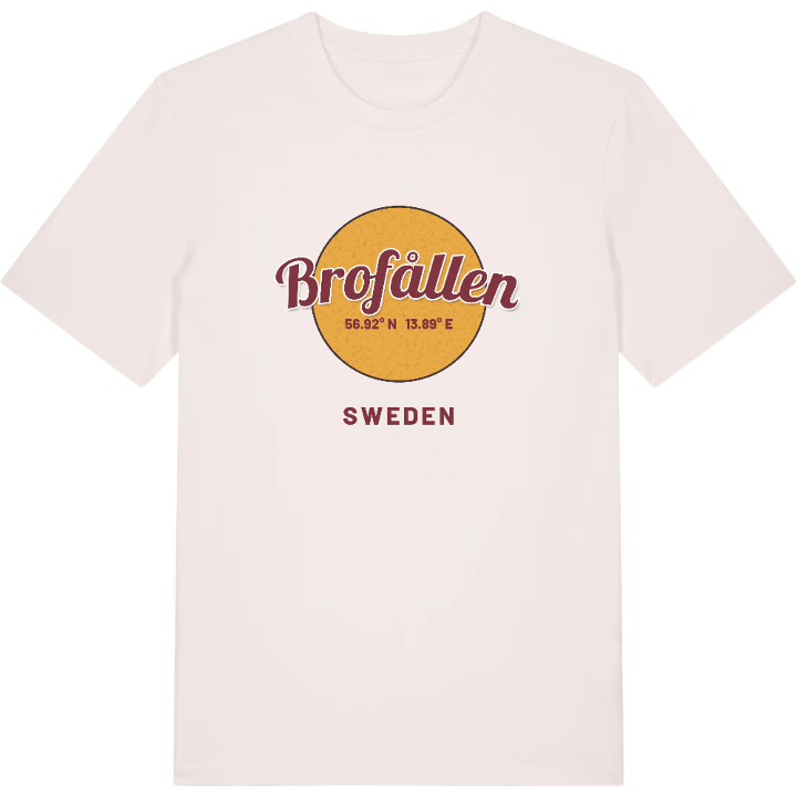 Brofållen cirkel t-shirt – t-shirt från PinShirt