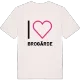 Jag älskar Brogärde t-shirt stort tryck
