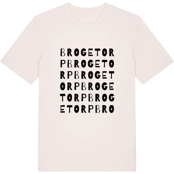 Brogetorp ordlek t-shirt – t-shirt från PinShirt