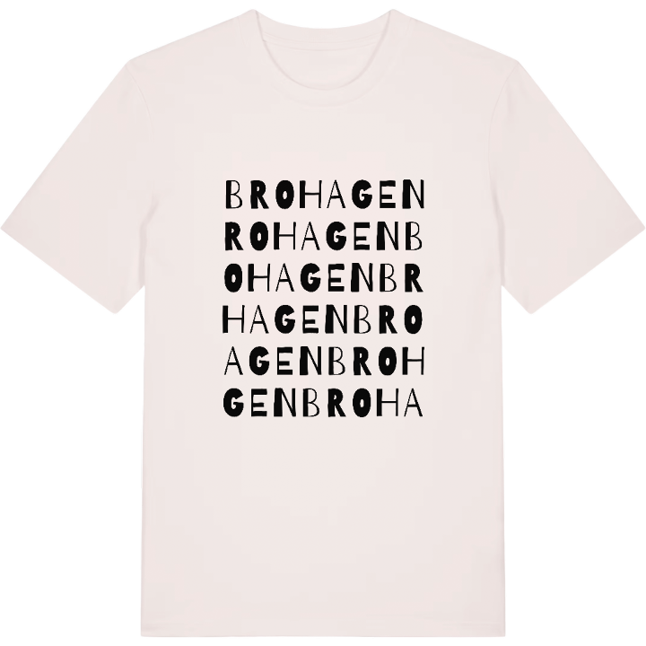 Brohagen ordlek t-shirt – t-shirt från PinShirt