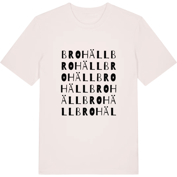Brohäll ordlek t-shirt – t-shirt från PinShirt