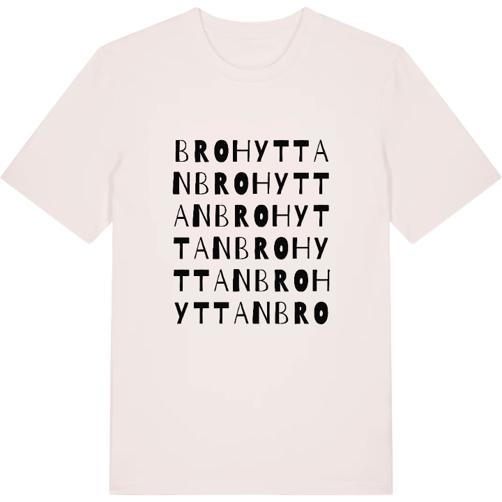 Brohyttan ordlek t-shirt – t-shirt från PinShirt