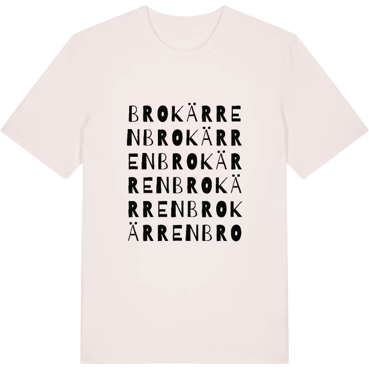Brokärren ordlek t-shirt – t-shirt från PinShirt