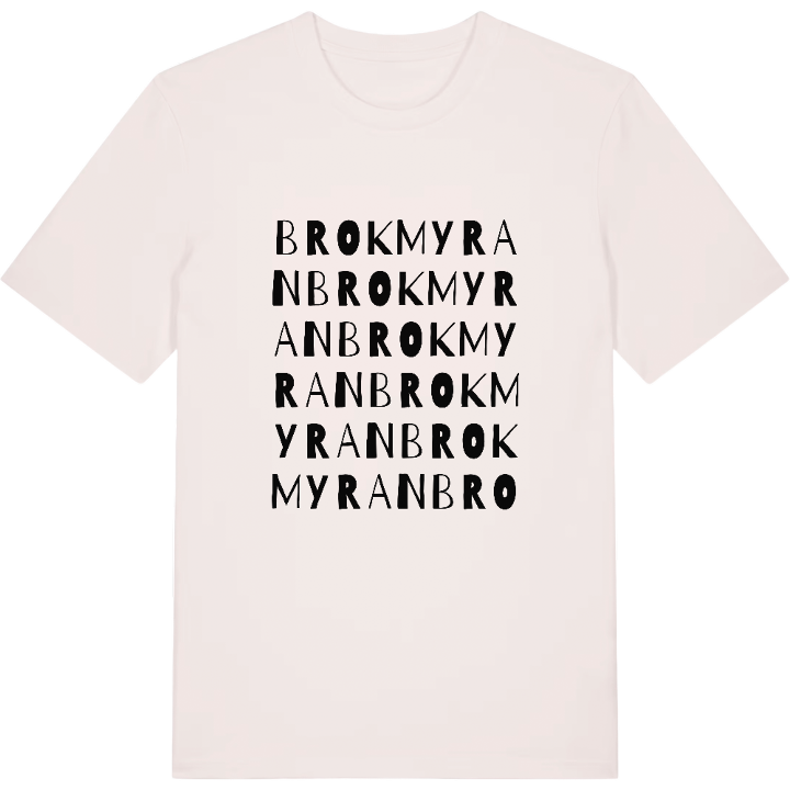 Brokmyran ordlek t-shirt – t-shirt från PinShirt