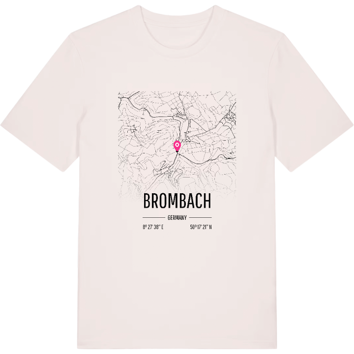 Brombach karta t-shirt – t-shirt från PinShirt