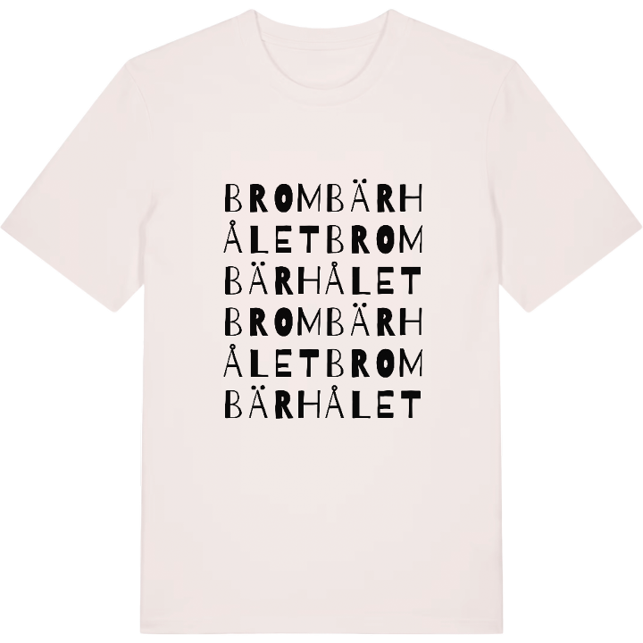 Brombärhålet ordlek t-shirt – t-shirt från PinShirt