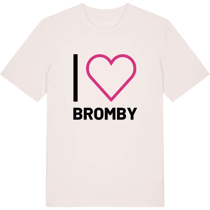 Jag älskar Bromby t-shirt stort tryck – t-shirt från PinShirt