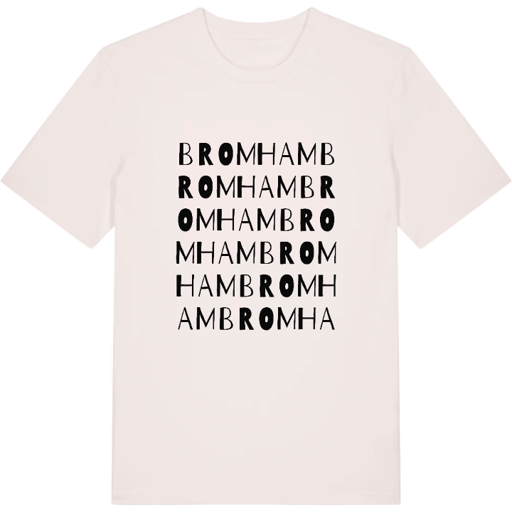 Bromham ordlek t-shirt – t-shirt från PinShirt