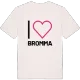 Jag älskar Bromma t-shirt stort tryck