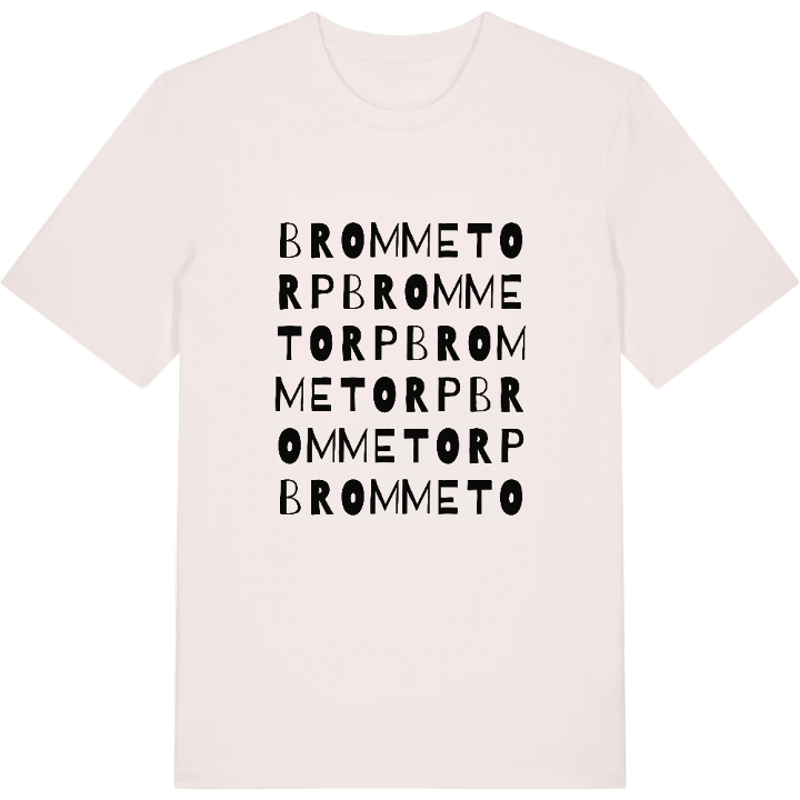 Brommetorp ordlek t-shirt – t-shirt från PinShirt