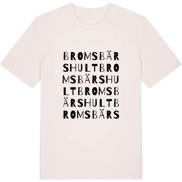 Bromsbärshult ordlek t-shirt – t-shirt från PinShirt