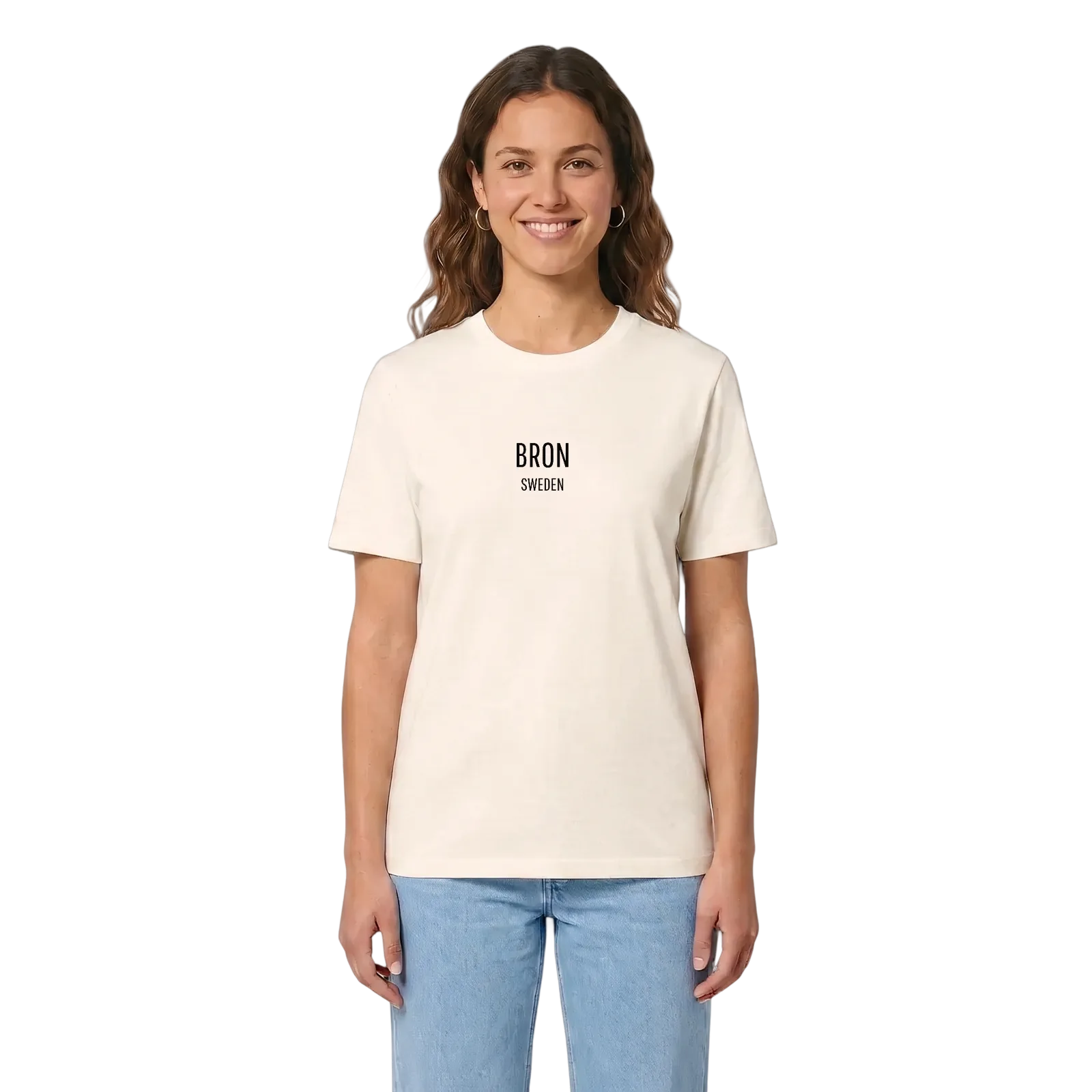 Bron i Sverige t-shirt – Vintage White, i miljö
