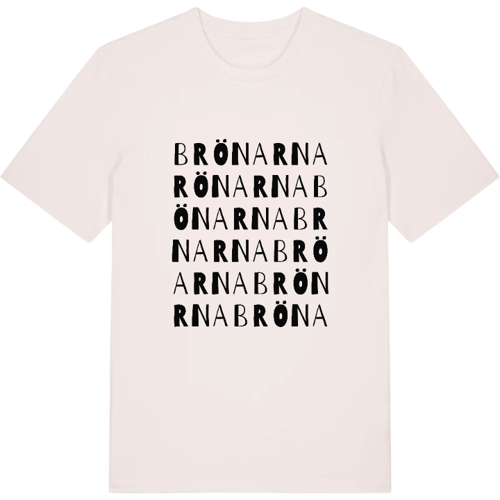 Brönarna ordlek t-shirt – t-shirt från PinShirt