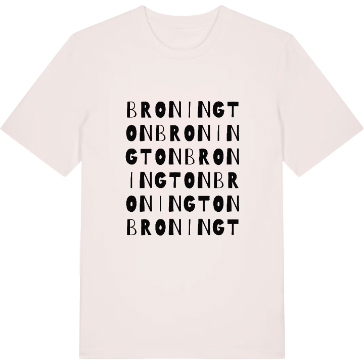 Bronington ordlek t-shirt – t-shirt från PinShirt