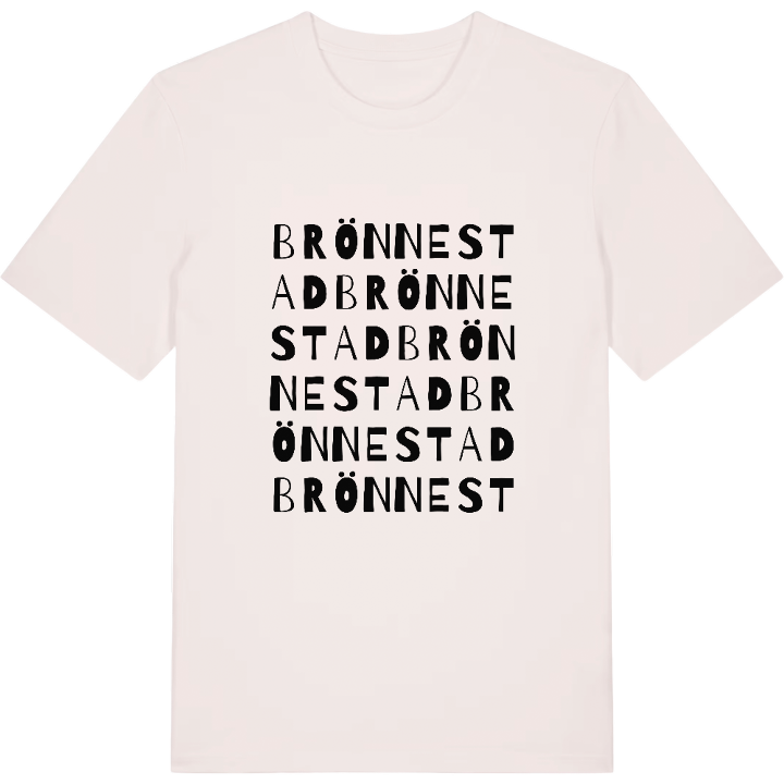Brönnestad ordlek t-shirt – t-shirt från PinShirt