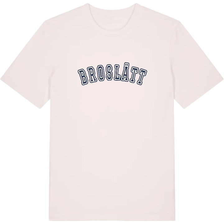 Broslätt college t-shirt – t-shirt från PinShirt