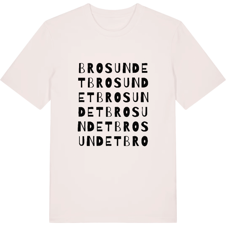 Brosundet ordlek t-shirt – t-shirt från PinShirt