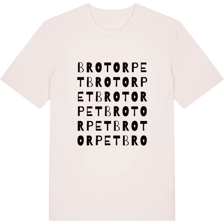 Brotorpet ordlek t-shirt – t-shirt från PinShirt