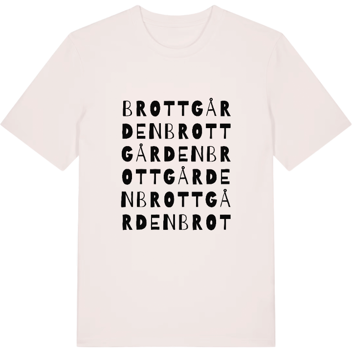 Brottgården ordlek t-shirt – t-shirt från PinShirt