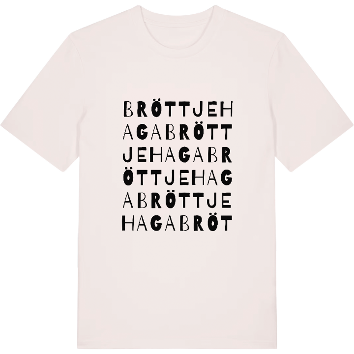 Bröttjehaga ordlek t-shirt – t-shirt från PinShirt