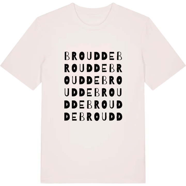 Broudde ordlek t-shirt – t-shirt från PinShirt