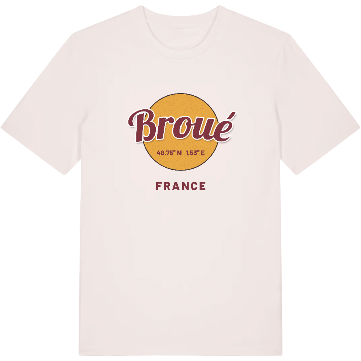 Broué cirkel t-shirt – t-shirt från PinShirt