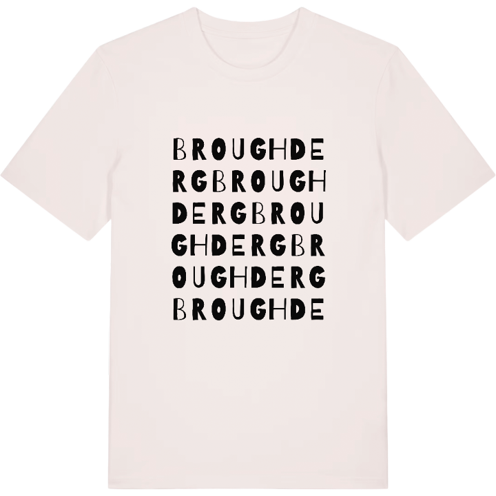Broughderg ordlek t-shirt – t-shirt från PinShirt