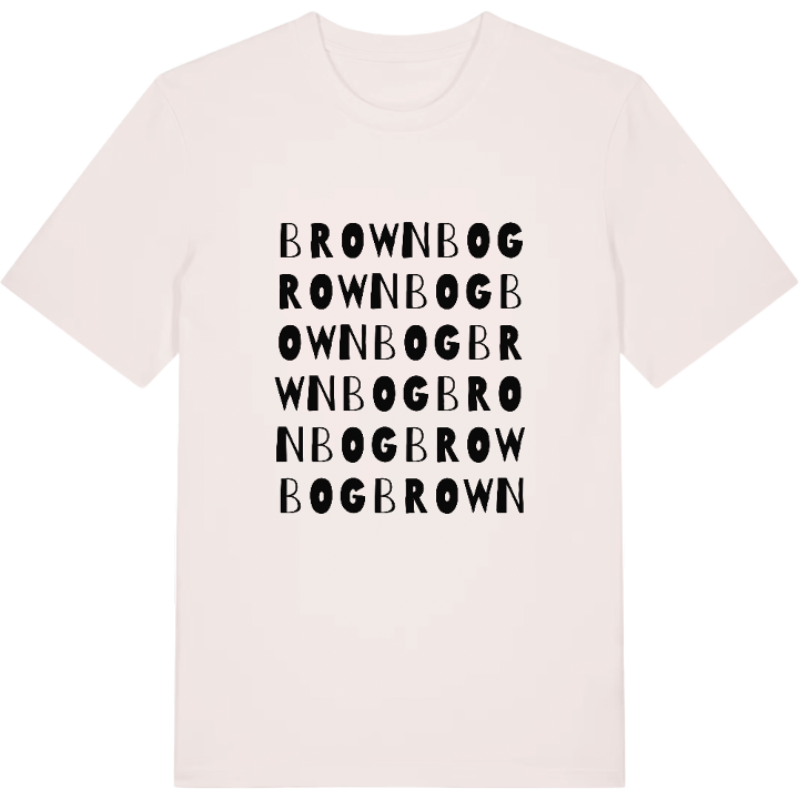 Brownbog ordlek t-shirt – t-shirt från PinShirt
