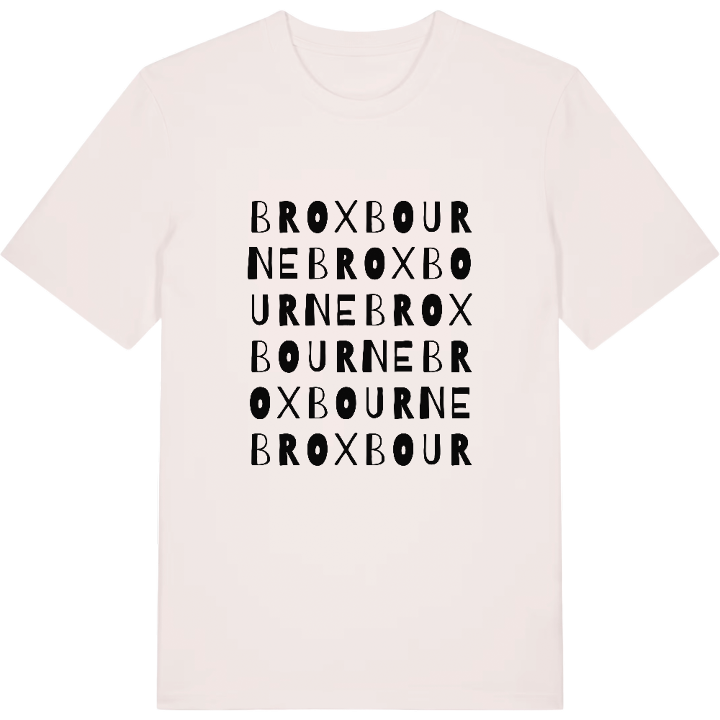 Broxbourne ordlek t-shirt – t-shirt från PinShirt