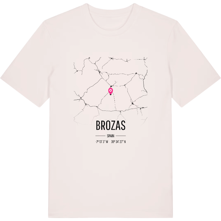 Brozas karta t-shirt – t-shirt från PinShirt