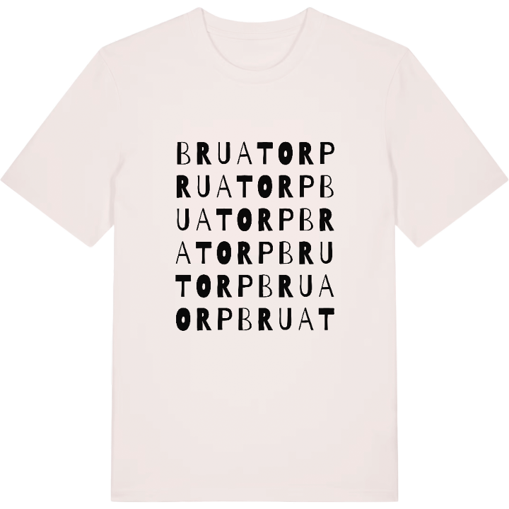 Bruatorp ordlek t-shirt – t-shirt från PinShirt