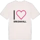 Jag älskar Brudahall t-shirt stort tryck