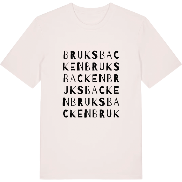 Bruksbacken ordlek t-shirt – t-shirt från PinShirt