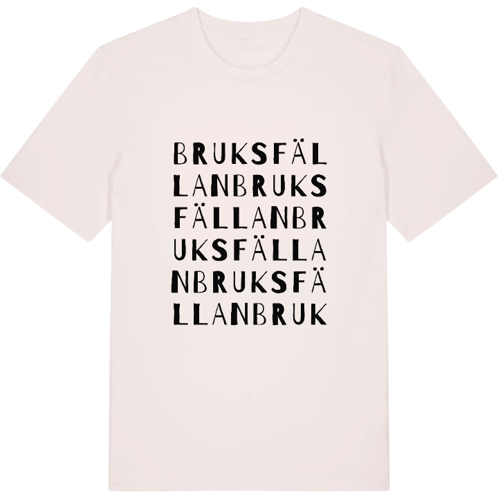 Bruksfällan ordlek t-shirt – t-shirt från PinShirt