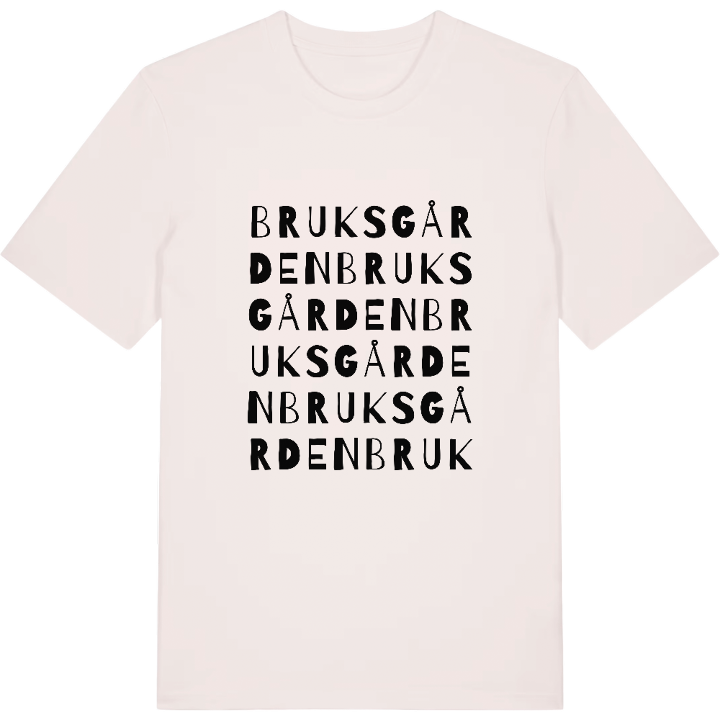 Bruksgården ordlek t-shirt – t-shirt från PinShirt
