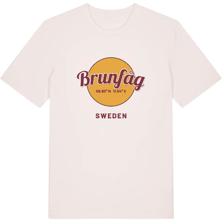Brunfåg cirkel t-shirt – t-shirt från PinShirt