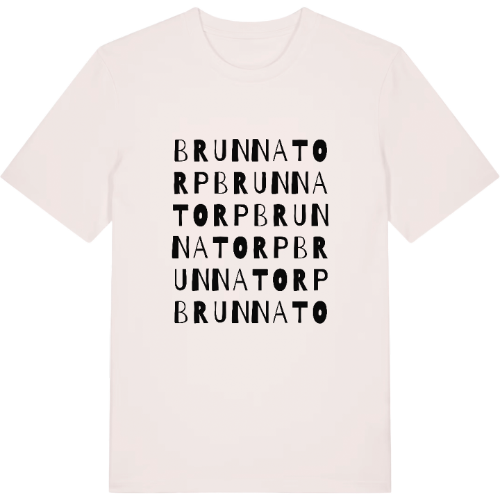 Brunnatorp ordlek t-shirt – t-shirt från PinShirt